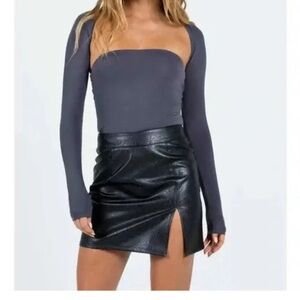Lioness Black Mini Skirt
